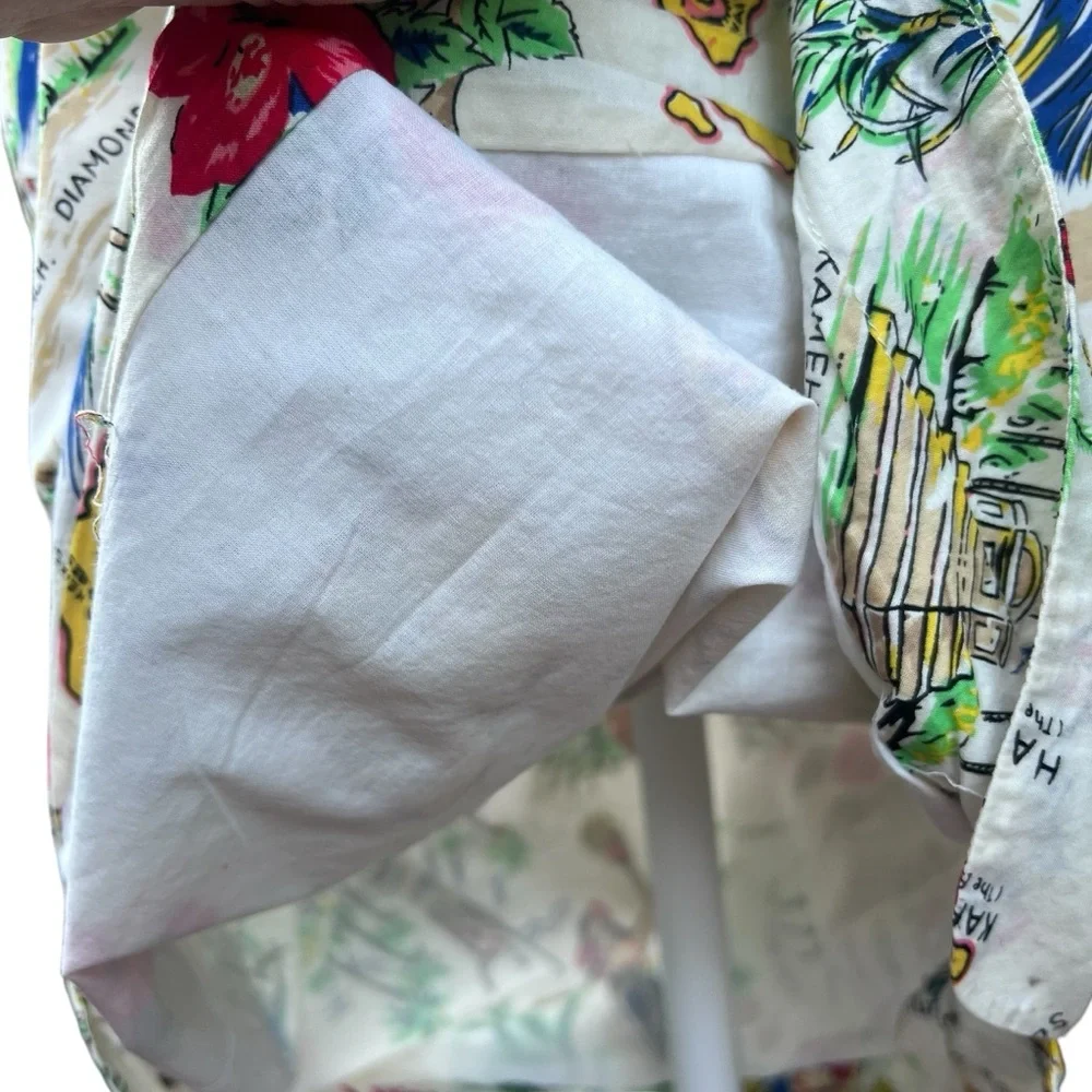 J.‎ Crew Hawaii Print Off-Shoulder Cotton Mini Dress Size 6